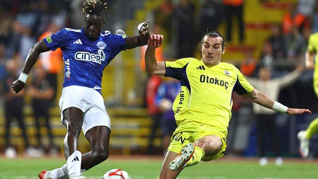 Kasımpaşa ile Fenerbahçe 1-1 berabere kaldı
