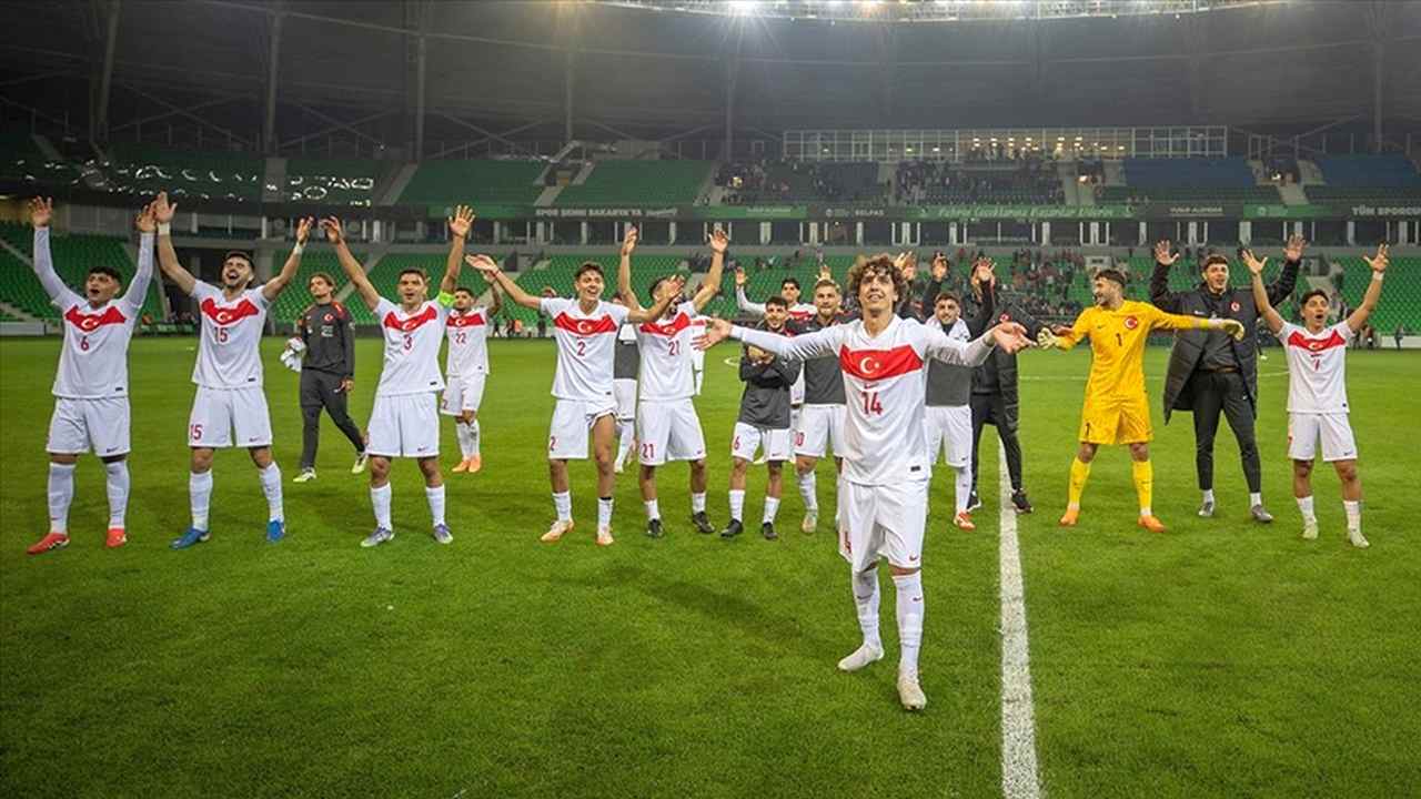 Ümit Milli Futbol Takımı, Litvanya’yı 2-0 yendi
