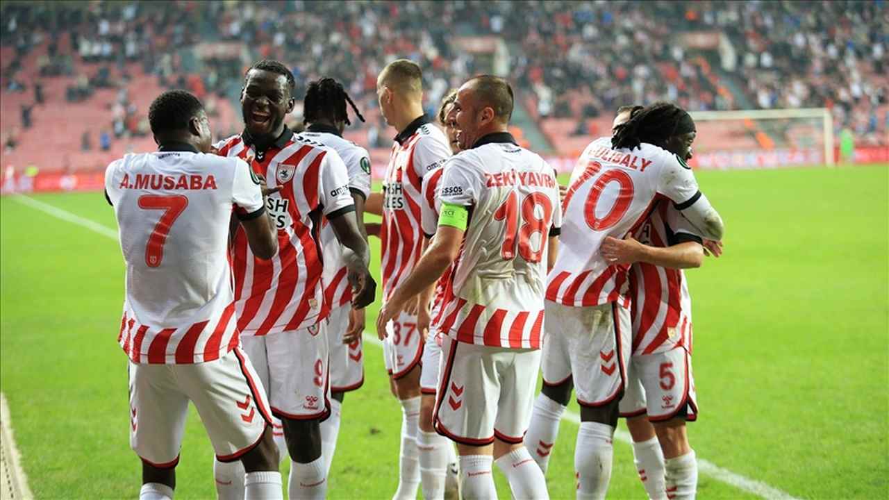 Samsunspor, Konferans Ligi’nde Dinamo Kiev’i mağlup etti