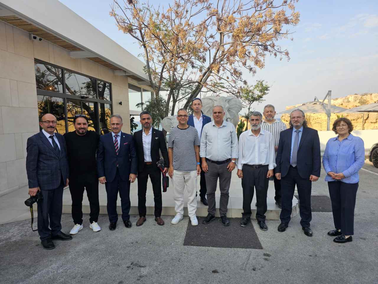Girne’de Basın Heyetine Sıcak Karşılama