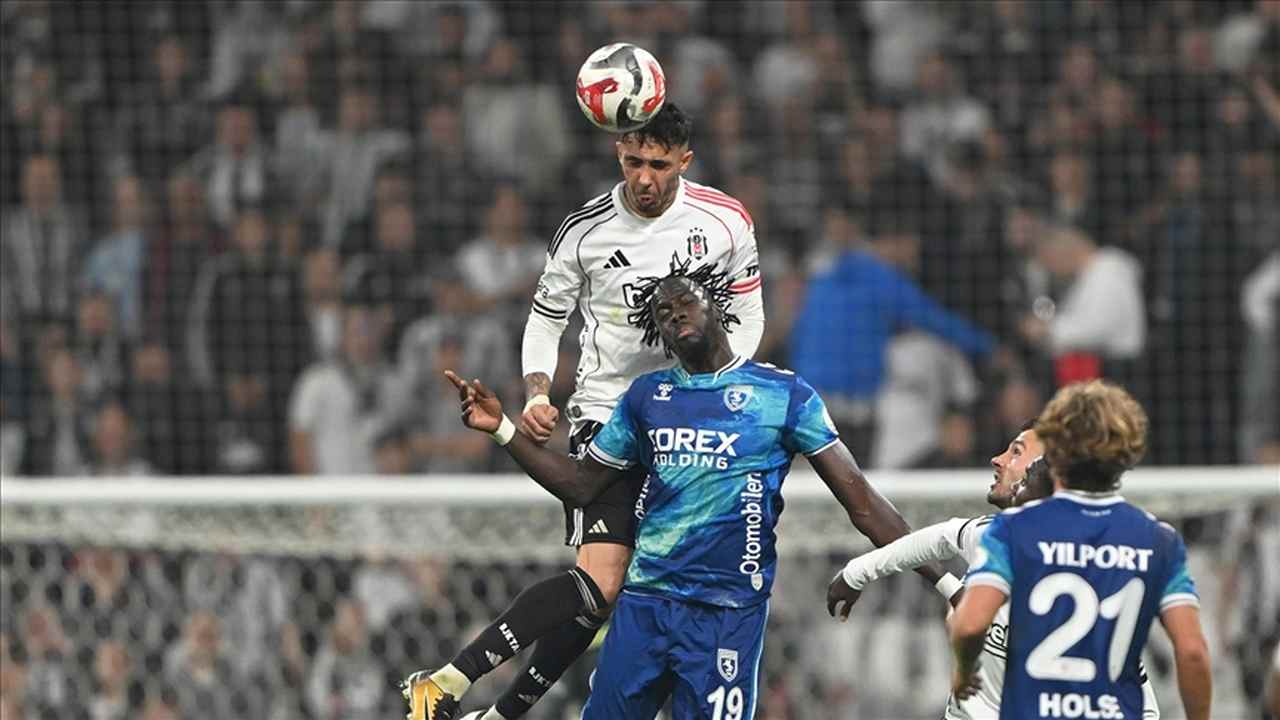 Beşiktaş, sahasında Samsunspor ile berabere kaldı