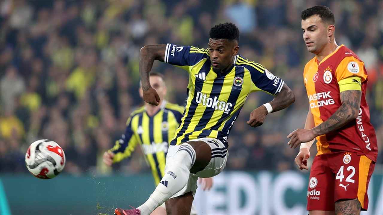 Trendyol Süper Lig’deki Fenerbahçe-Galatasaray derbisi 1-1 bitti