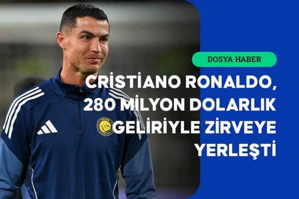 Yılın en çok kazanan futbolcuları listesinde zirve Ronaldo’nun oldu