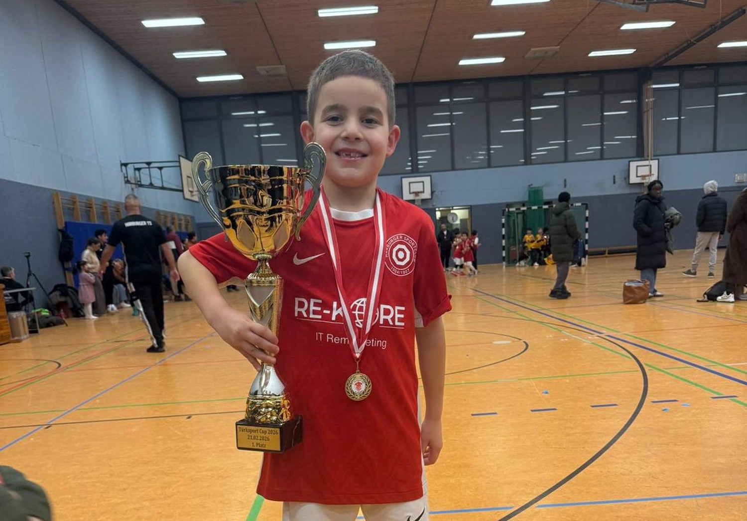 HSC Kulübü F-Jugend’de Parlayan Yıldız: Yusuf Bayram