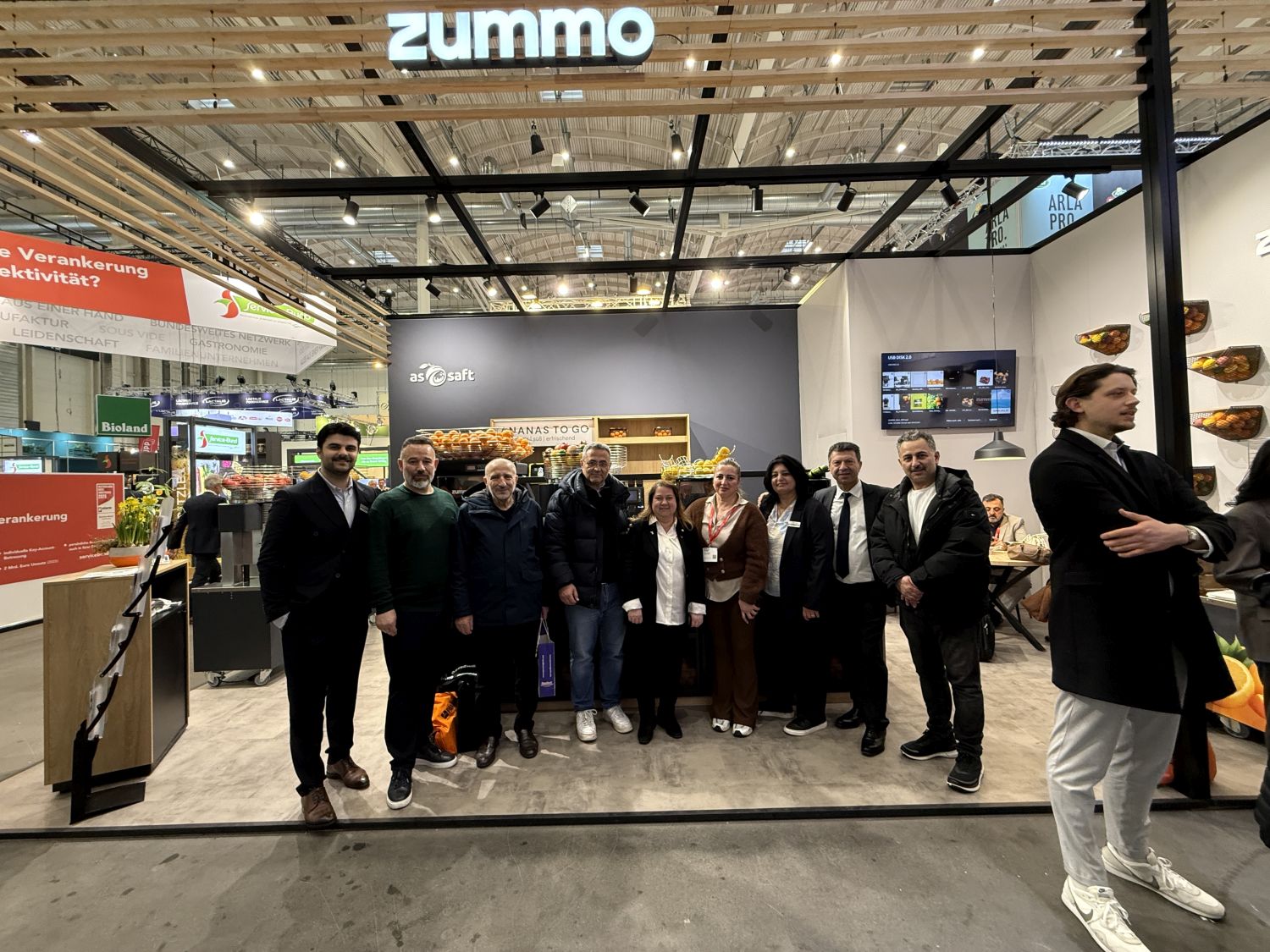 Hamburg Fuarında As-Saft’a Yoğun İlgi