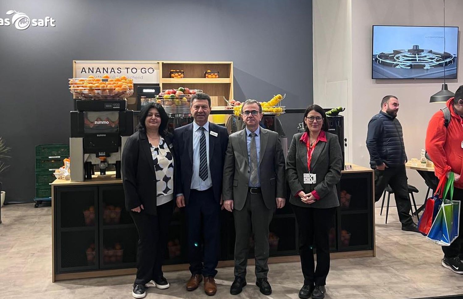 Internorga Fuarında Türk Firmalarına Destek