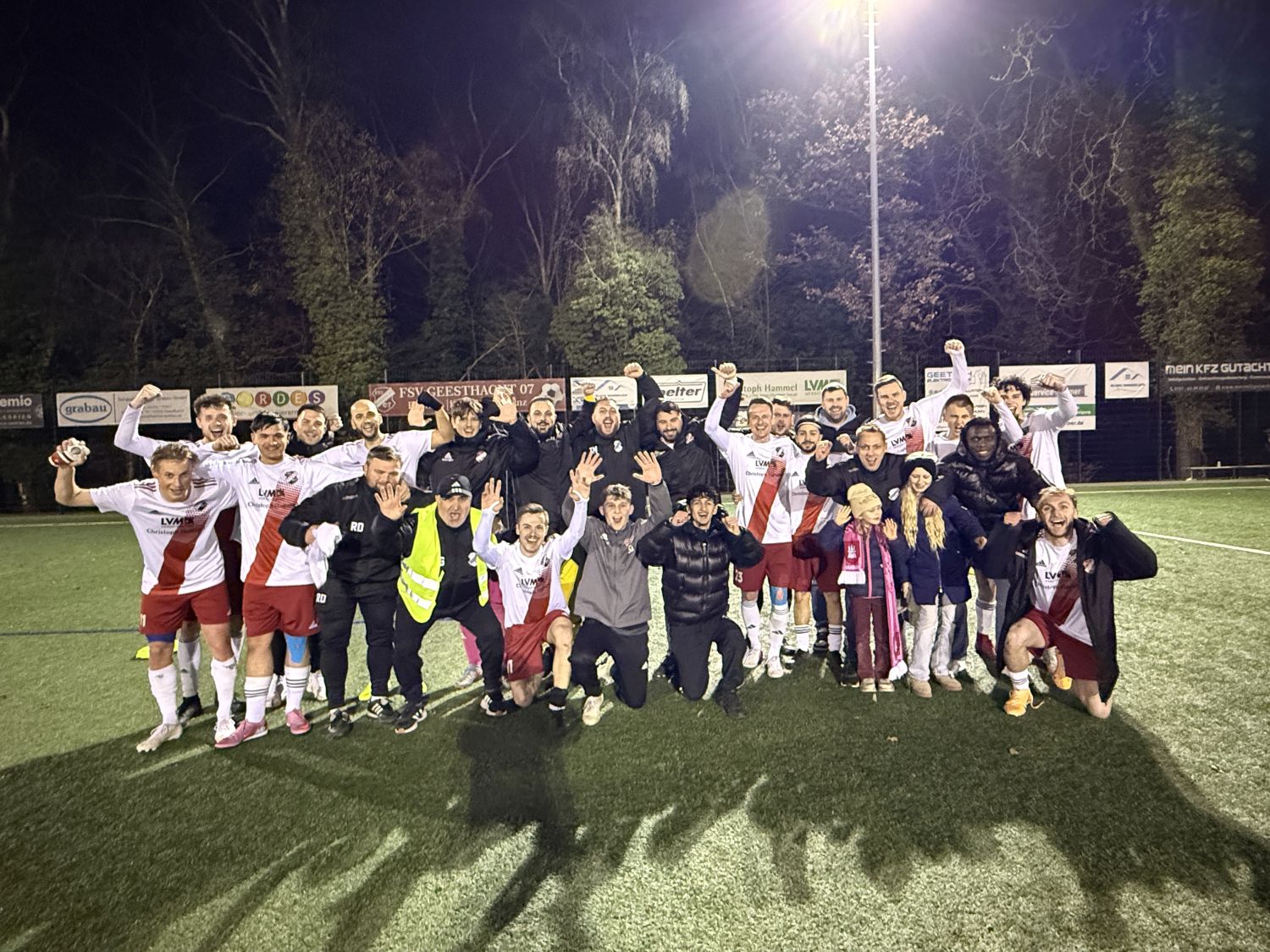 FSV Geesthacht atmet nach 24 Spieltagen auf