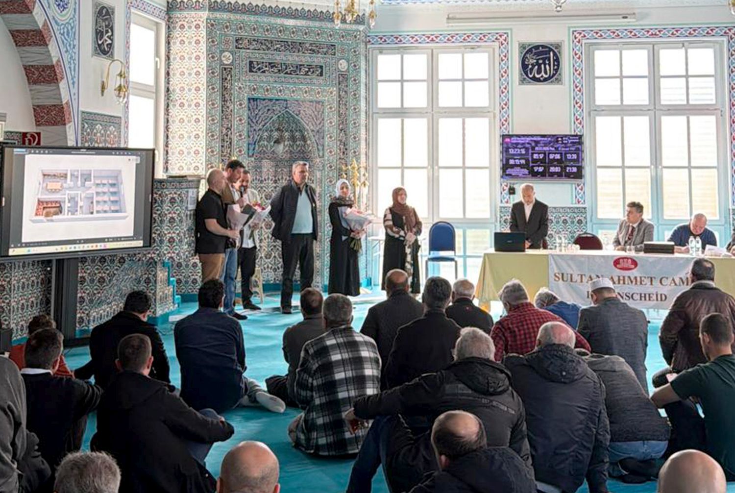 Lüdenscheid Sultan Ahmet Camii’nde anlamlı veda
