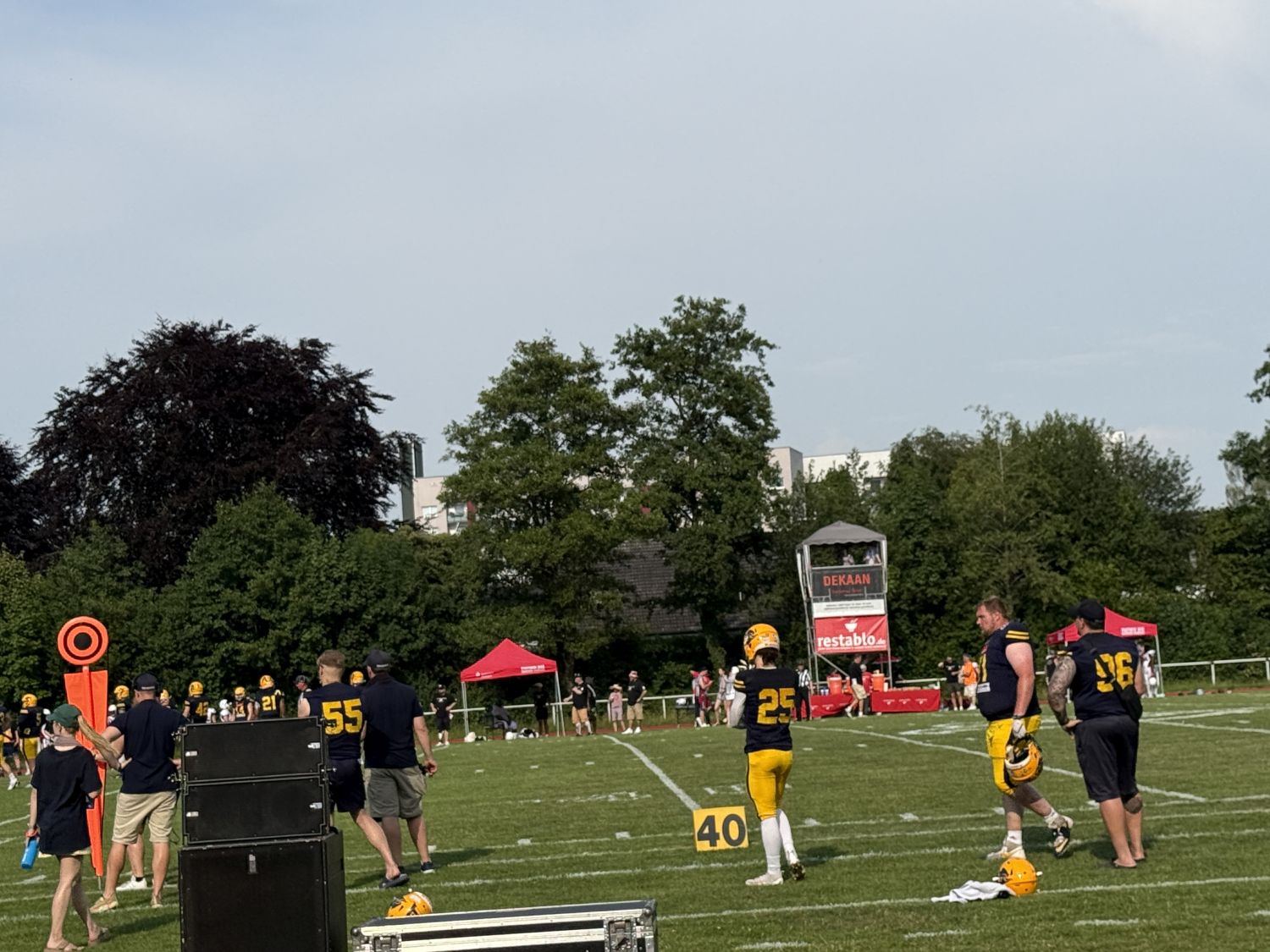 Spannender Football-Krimi am American Day