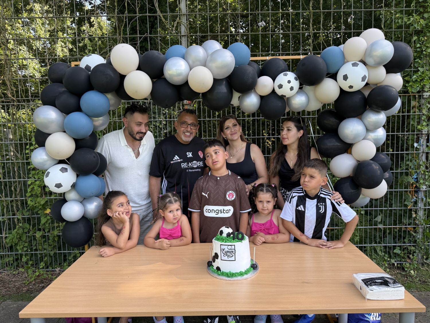 Eymen’e futbol dolu kutlama