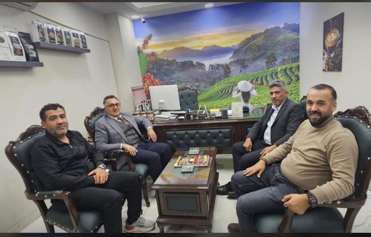 Hasan Teke’den Green Coffee’ye Ziyaret